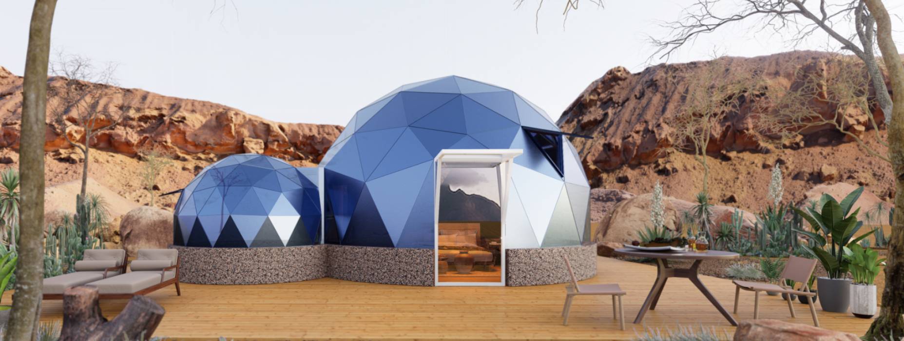 丰南区球形智能光伏玻璃星空房